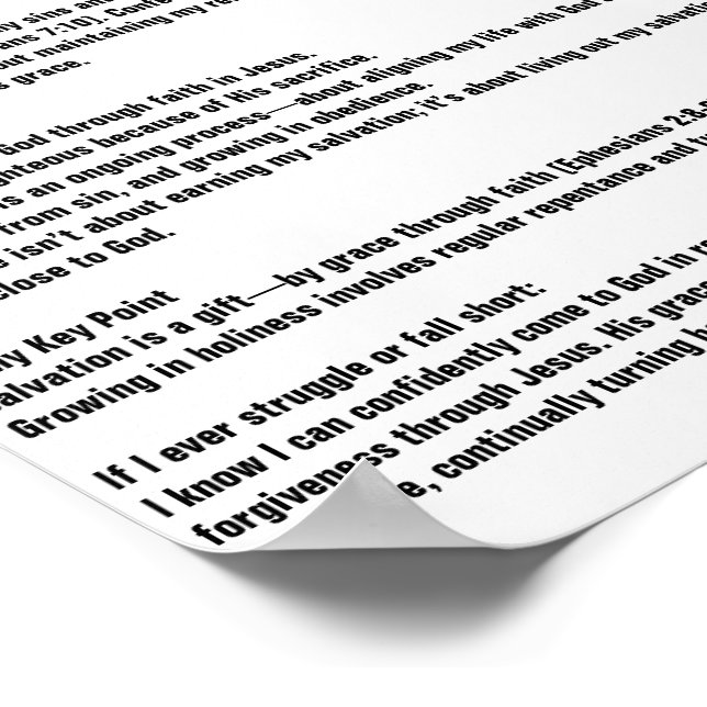 Poster Salvação (Borda)