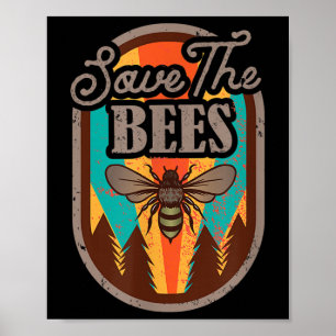 Poster Salvamento Da Proteção Ambiental Das Abelhas _