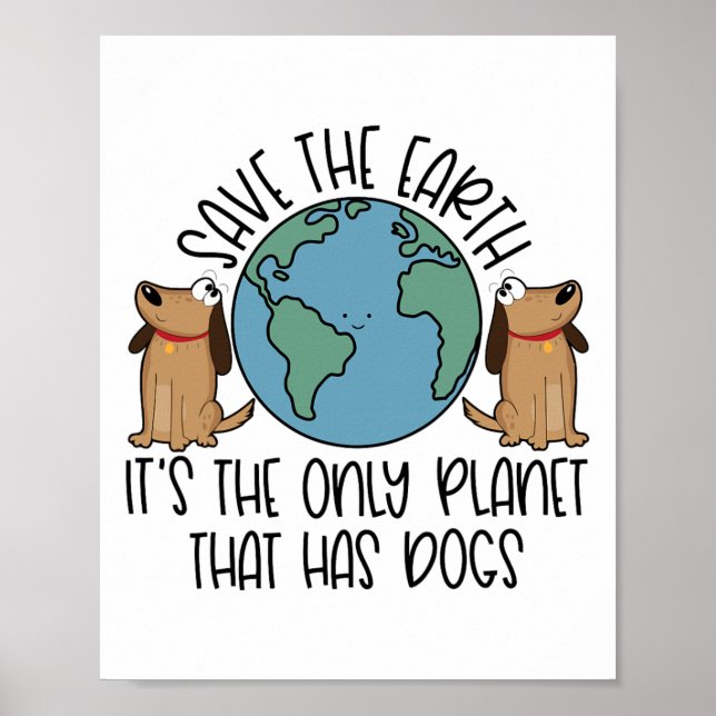 Poster Salvar a Terra (Frente)