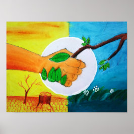 POSTER SALVAR ÁRVORE