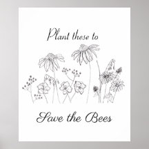 Salvar as flores silvestres das abelhas