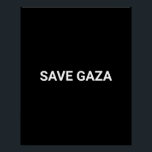 Pôster Salvar Gaza preto branco e texto personalizado min<br><div class="desc">Salve Gaza de texto personalizado preto e branco simples e minimalista e elegante poster. Texto branco totalmente personalizável, ou você pode simplesmente excluí-lo, em fundo preto de cor sólida. As cores são editáveis. Mostre seu apoio a Gaza. Verifique o resto da coleção para obter mais itens de coordenação e correspondência....</div>
