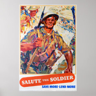 Poster Salvar mais, reprodução do cartaz britânico do