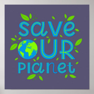 Poster Salvar nosso planeta