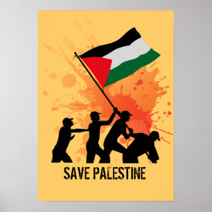 Poster Salvar Palestina