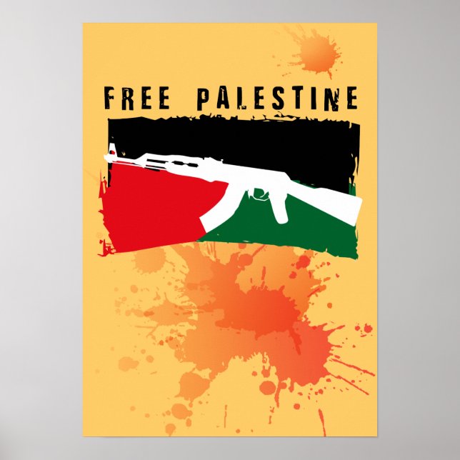 Pôster Salvar Palestina (Frente)