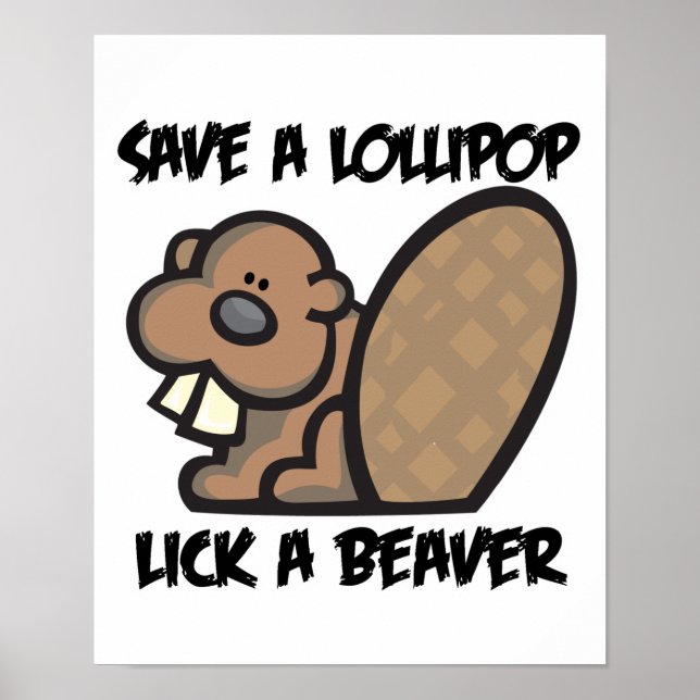 Poster Salvar um Colírio Escolher um Beaver (Frente)