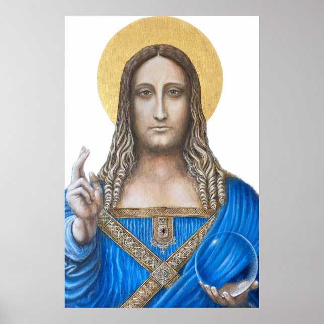 Poster Salvator Mundi  (Frente)