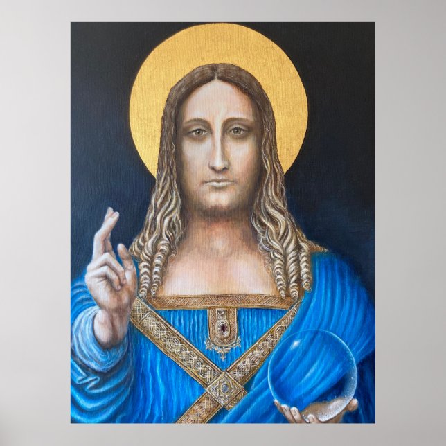 Poster Salvator Mundi  (Frente)