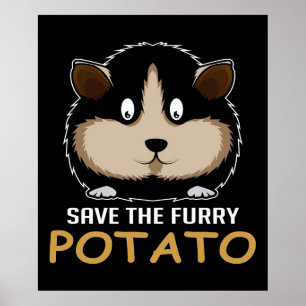 Poster Salve A Batata De Fúria Presentes Para O Lover D