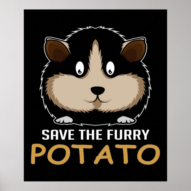 Poster Salve A Batata De Furto | Presentes Para O Lover S (Frente)