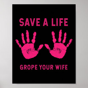 Poster Salve a vida amadureça sua esposa com conhecimento