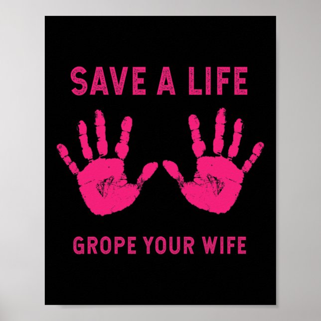 Poster Salve a vida amadureça sua esposa com conhecimento (Frente)