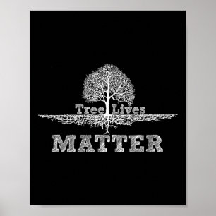 Poster Salve as Árvores e o Problema das Vidas Nacionais
