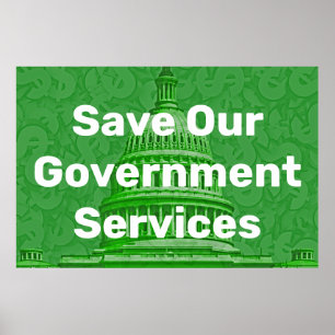 Poster Salve Nossos Serviços Governamentais