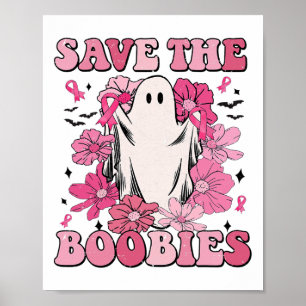 Poster Salve O Hallowee Do Cancer De Mama Da Mulher Fanta