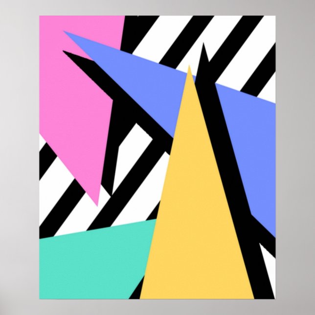 Poster Salvo pela Bell Inspirada no Tema dos Anos 90 (Frente)