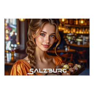 PÔSTER SALZBURG - AMOR DA ÁUSTRIA