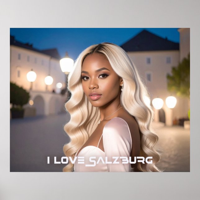 POSTER SALZBURG - I LOVE SALZBURG (Frente)