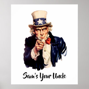 Poster Sam é seu tio