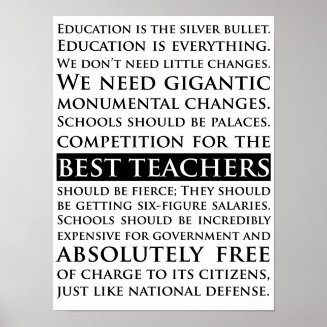 Poster Sam Seaborn Education Discurso Sobre A Ala Ocident (Frente)