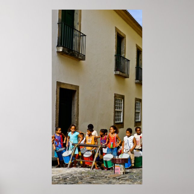 Poster Samba de Rua (Frente)