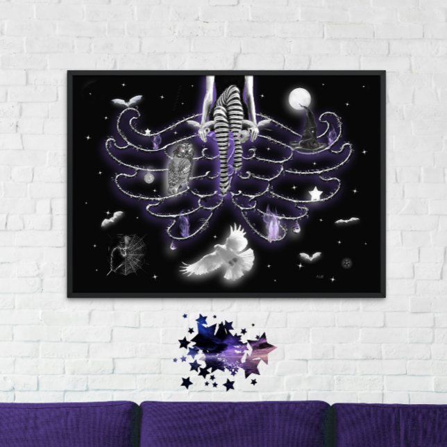 Pôster Samhain Night print. (Criador carregado)