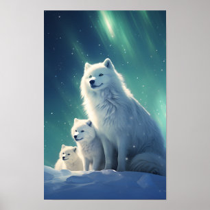 Poster Samoia Com Pups