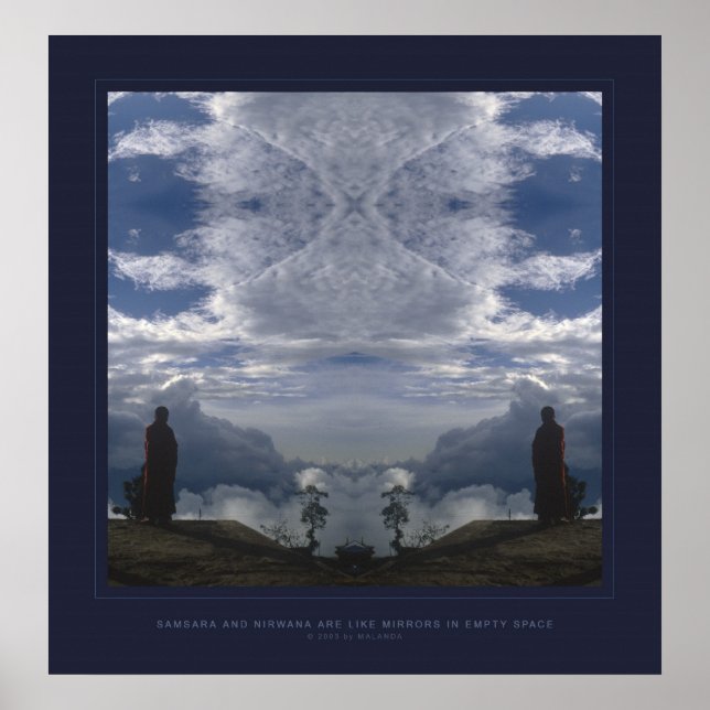 Pôster Samsara e Nirvana (Frente)