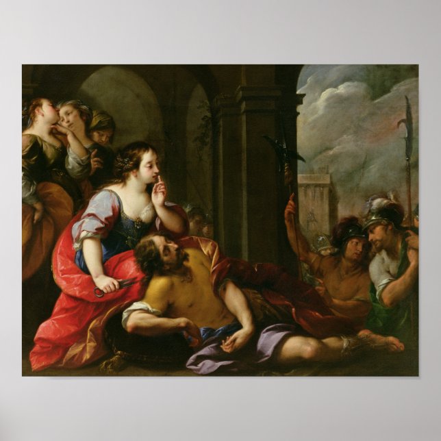 Poster Samson e Delilah (Frente)