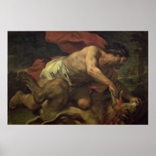 Poster Samson e o Leão