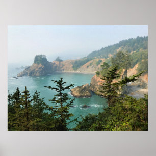 Poster Samuel H. Boardman, Costa do Oregon