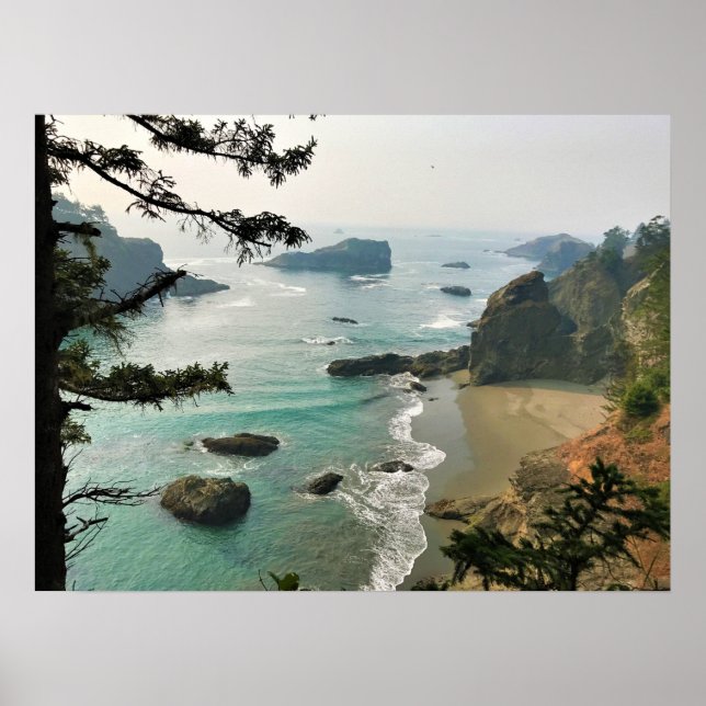 Poster Samuel H. Boardman, Oregon Coast (Frente)