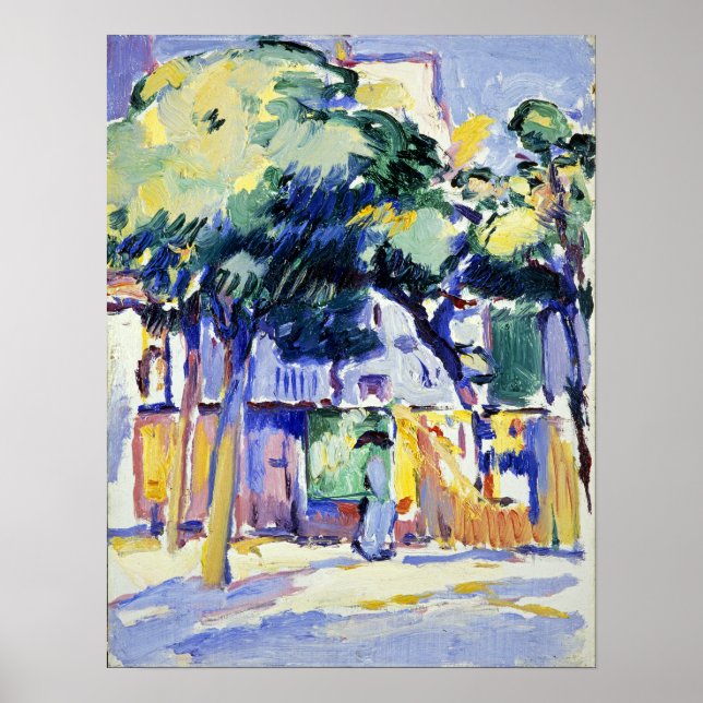 Poster Samuel John Peploe Veules-les-Rosa (Frente)