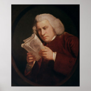 Poster Samuel Johnson 1775