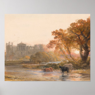 Poster Samuel Palmer - Noite na Itália - os Desertados