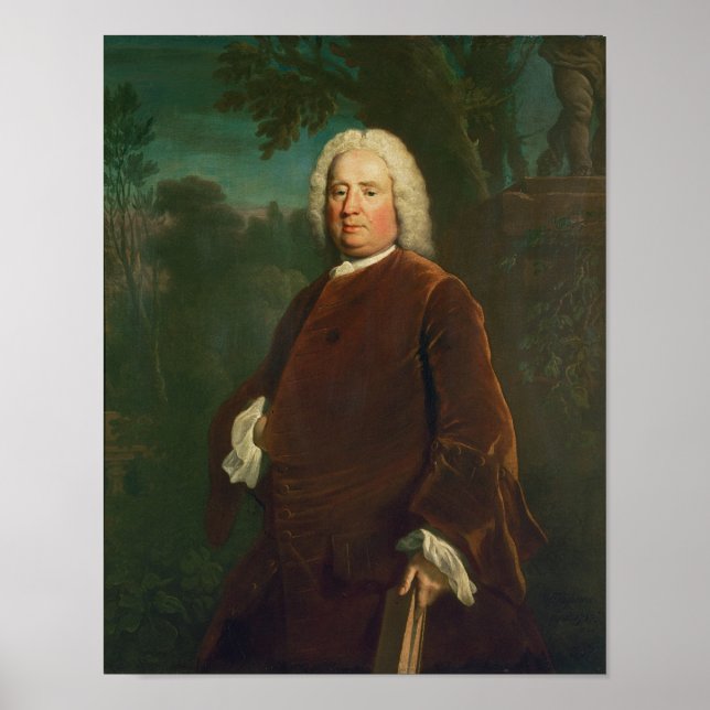 Poster Samuel Richardson, 1747 (Frente)