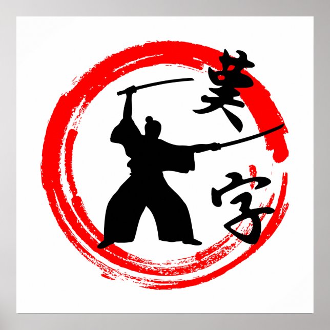 Pôster Samurai (Frente)