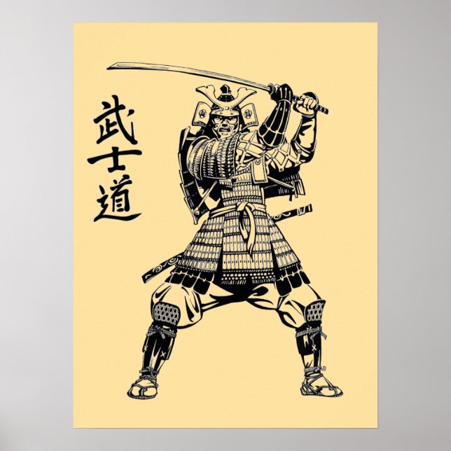 Poster Samurai (Frente)