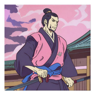 Pôster samurai