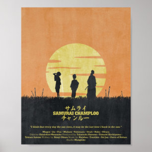 Poster Samurai Champloo Sun Rise