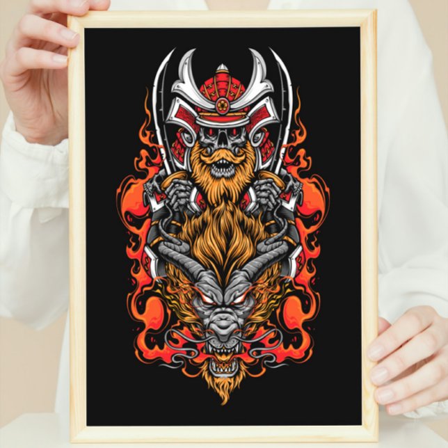Poster Samurai Guardian (Criador carregado)