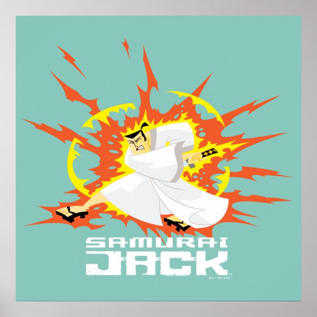 Poster Samurai Jack Energy Graphic (Frente)