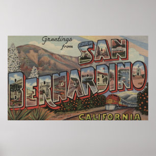 Pôster San Bernardino, Califórnia - grandes cenas da