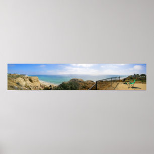 Poster San Clemente, praia de estado de CA panorâmico