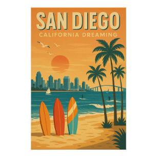 Pôster San Diego - Sonho na Califórnia