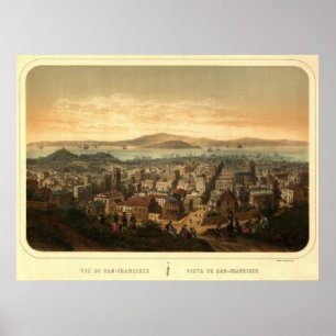 Pôster San Francisco, 1860