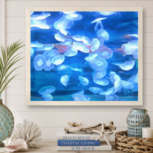 Poster San Francisco Aquarium Jellyfish 0925 Art Impressã