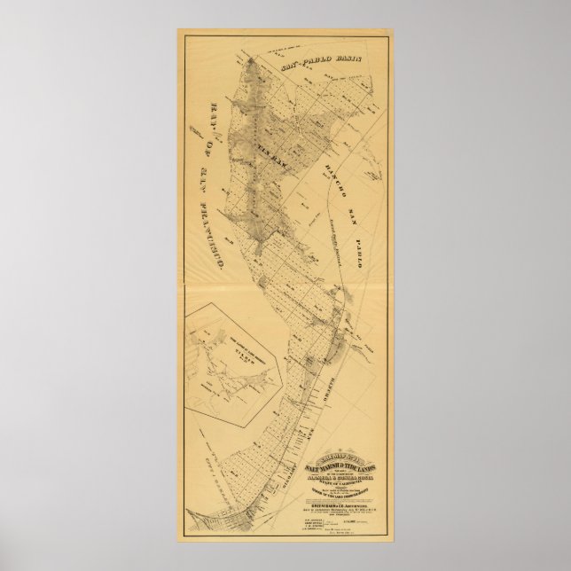 Pôster San Francisco Bay Salt Marsh (Frente)