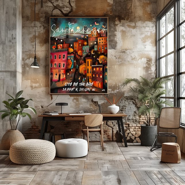 Pôster San Francisco: Encanto de la Bahía (Criador carregado)